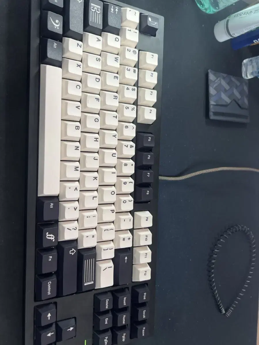 KBDFANS KBD8X MK3 풀윤활 튜닝작 블랙 커스텀키보드