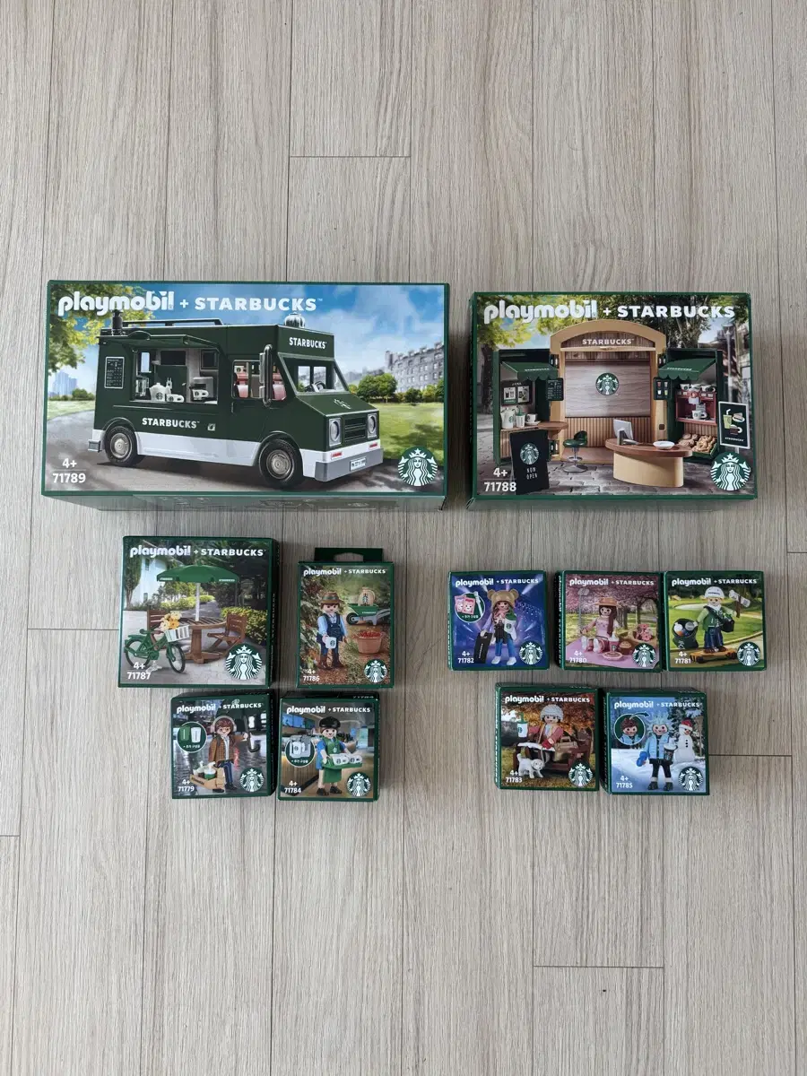 Sell Starbucks Playmobil Complete Set in Bulk