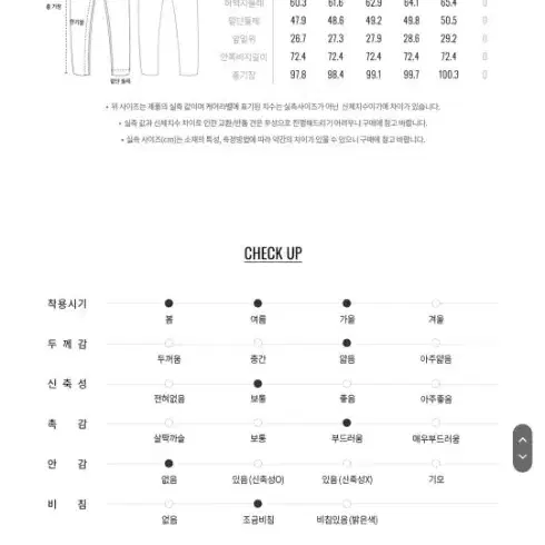 지오다노 코튼 스판 카고팬츠 26