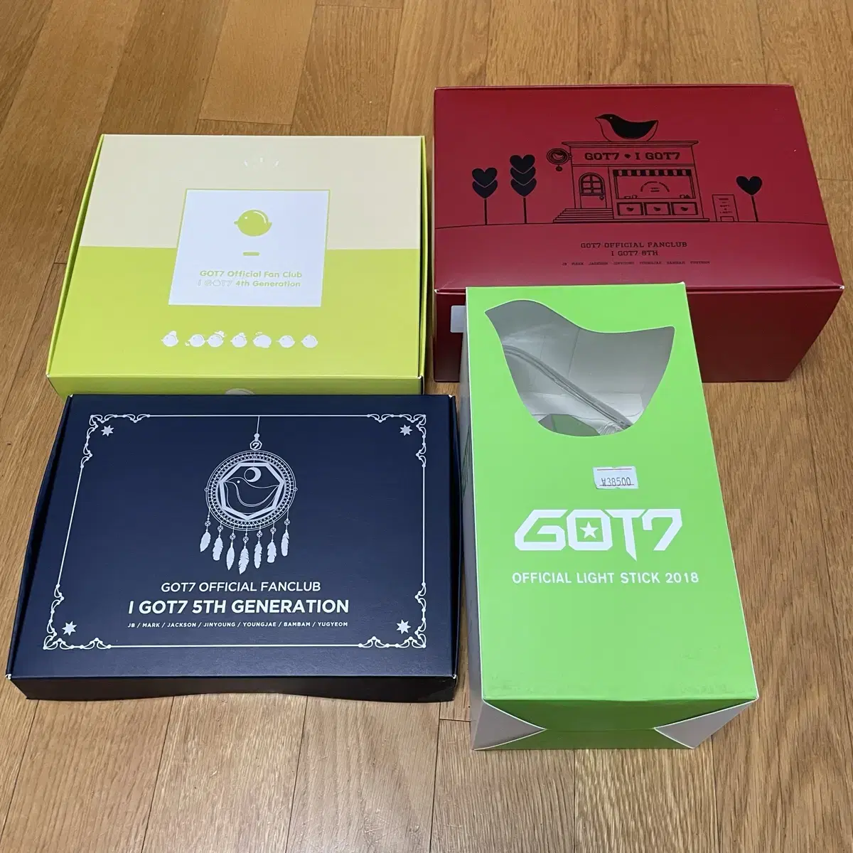 Got 7 lightstick / 4th, 5th, and 6th formula kit Bulk wts