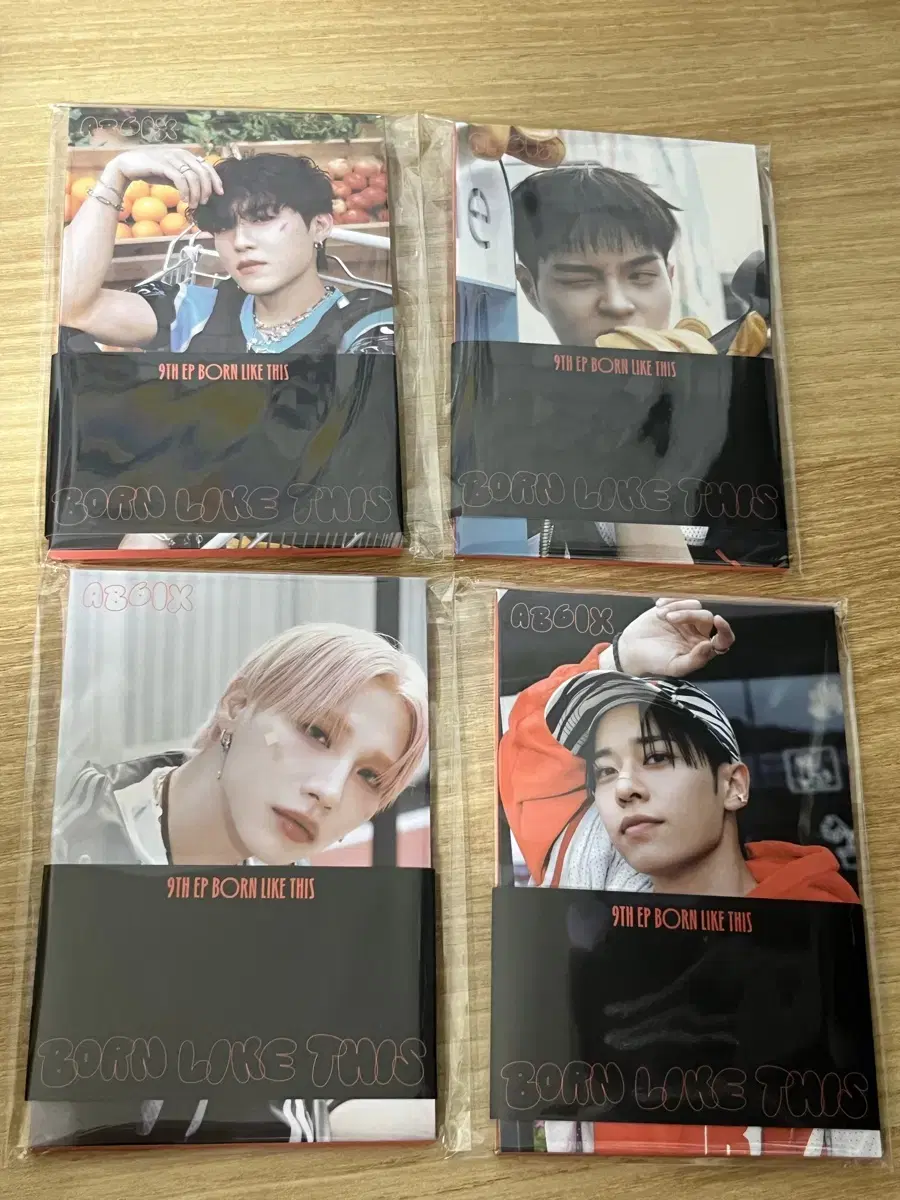 ab6ix ab6ix poca photocard album wts