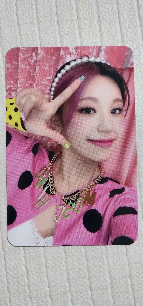 IZTY yeji photocard