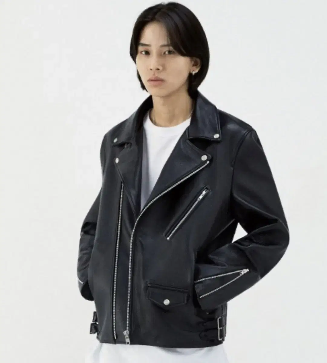 [VIVA STUDIO] Classic Rider Whoopi Jacket (Black)