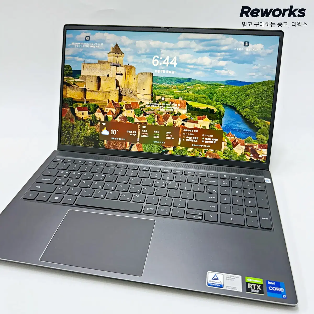 DELL 보스트로 15 7510 i7/16GB/512GB/3050Ti