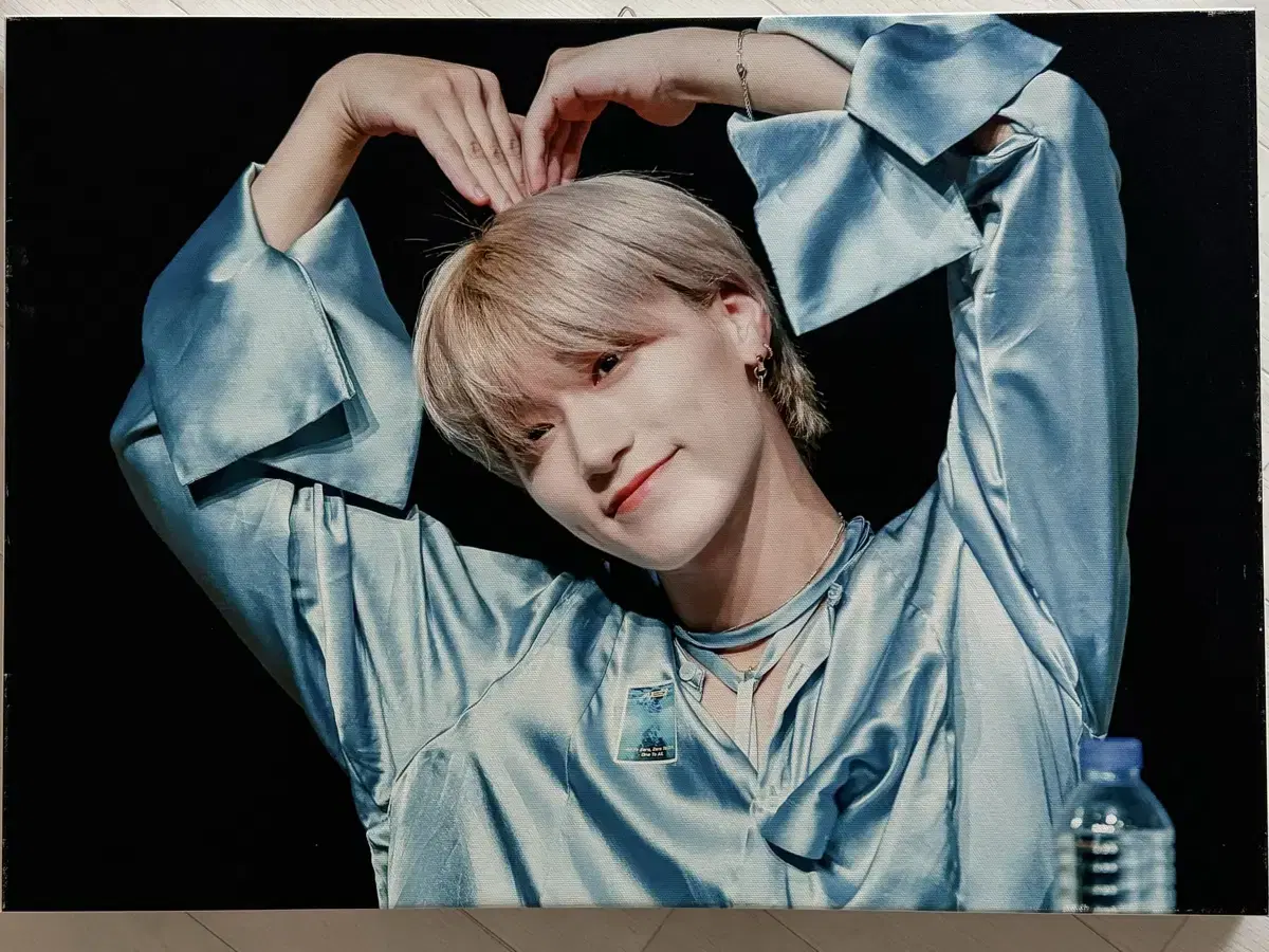 ateez choi san Framed