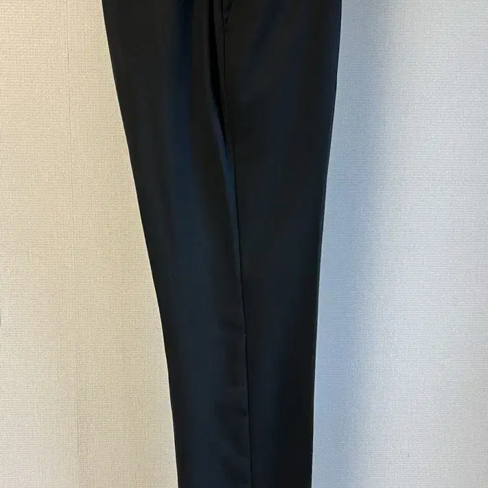 SUITSUPPLY black wool stretch trousers