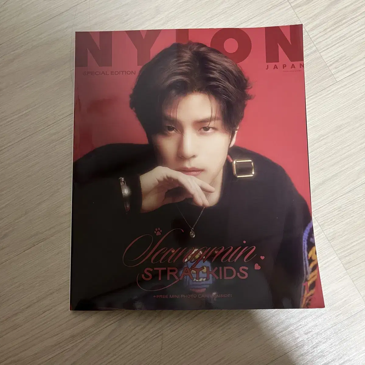 Straykids seungmin nylonjp magazine