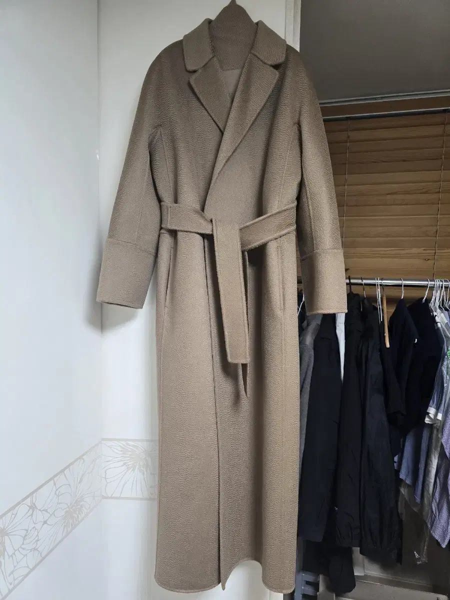 S maxmara 울캐시미어 카멜코트 새상품