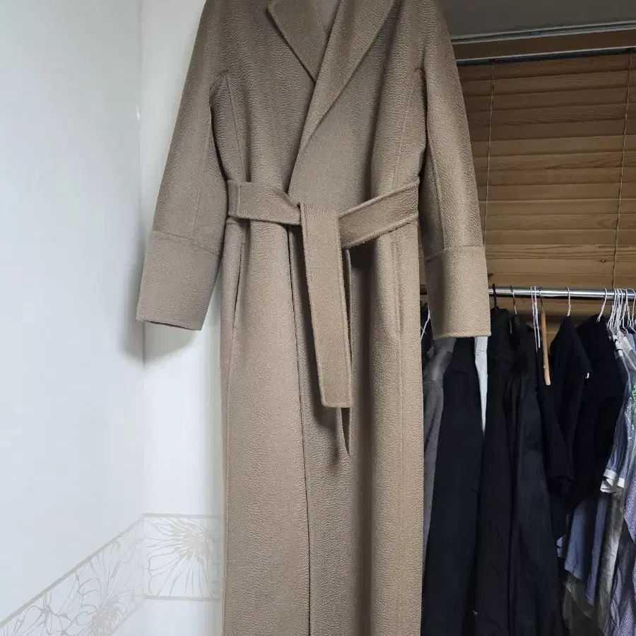 S maxmara 울캐시미어 카멜코트 새상품