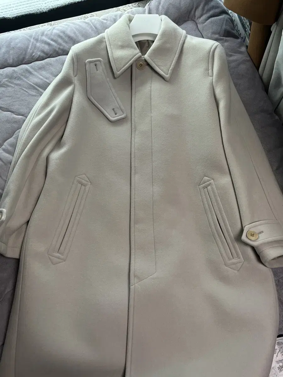 Coeur Cashmere Balmacan Coat size S