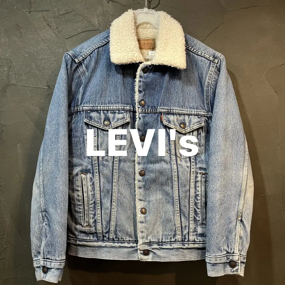 [L] LEVIs 리바이스 오렌지탭 빈티지 양털 데님 자켓