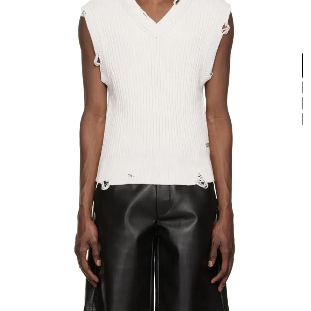 Han Kjobenhavn Off-White Cotton Vest [L]