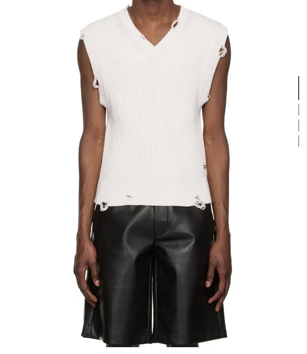 Han Kjobenhavn Off-White Cotton Vest [L]