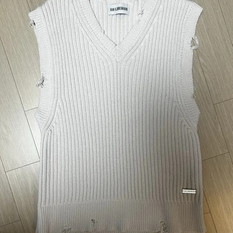 Han Kjobenhavn Off-White Cotton Vest [L]