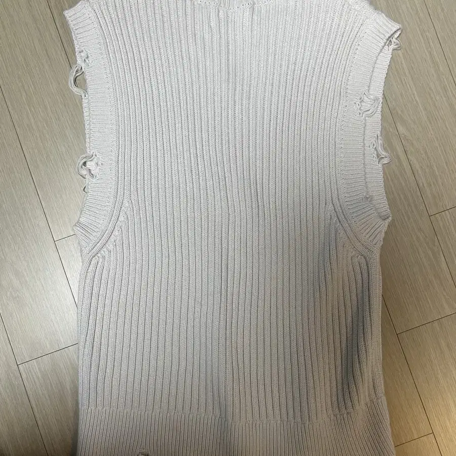 Han Kjobenhavn Off-White Cotton Vest [L]