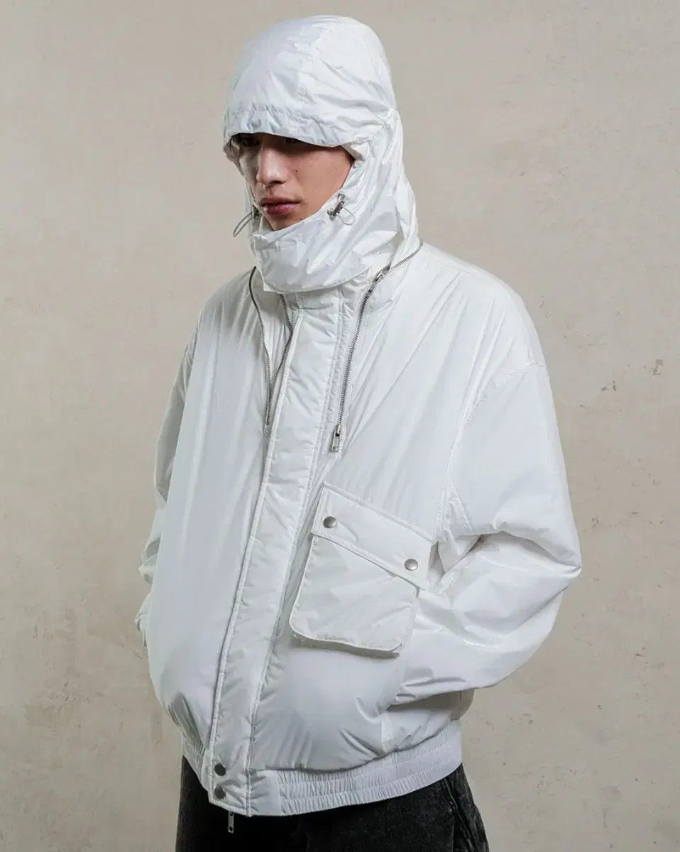 MILITARY M69 PADDED JACKET [OFF WHITE]