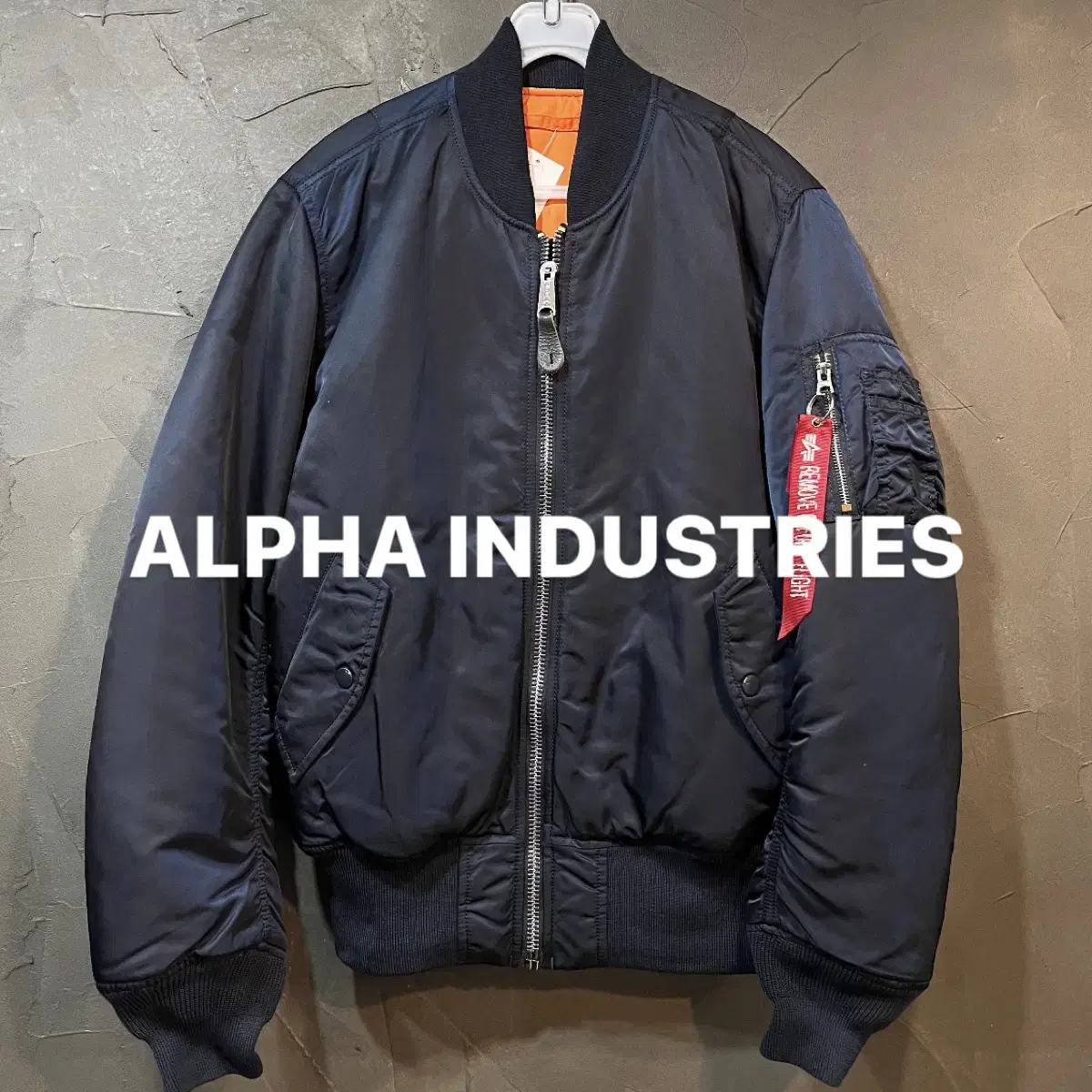 [S] ALPHA INDUSTRIES 알파인더스트리 MA-1 항공점퍼