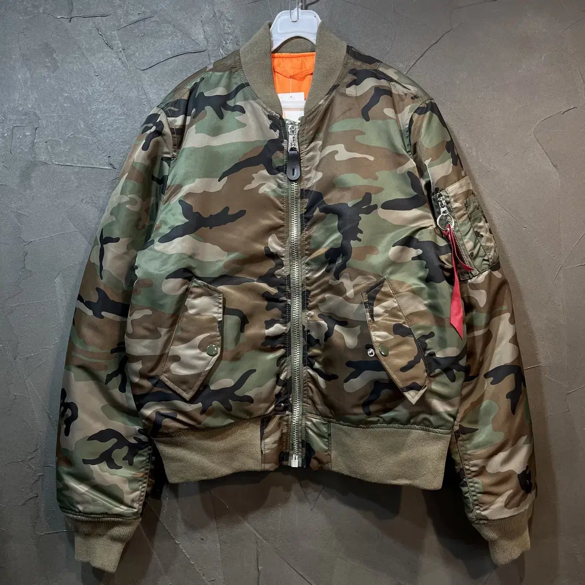 [M] ALPHA INDUSTRIES 알파인더스트리 MA-1 항공점퍼