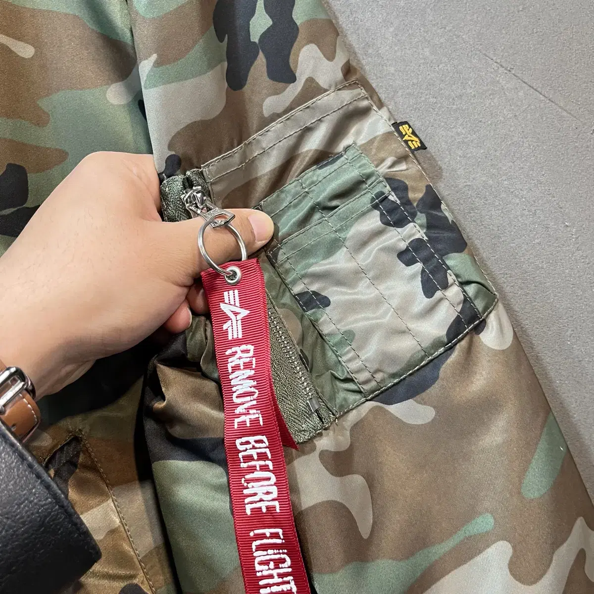 [M] ALPHA INDUSTRIES 알파인더스트리 MA-1 항공점퍼