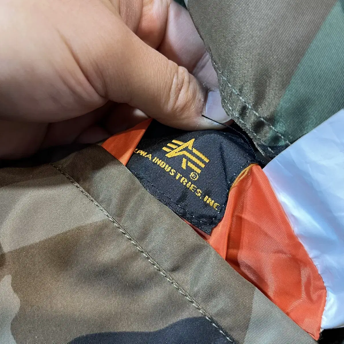 [M] ALPHA INDUSTRIES 알파인더스트리 MA-1 항공점퍼