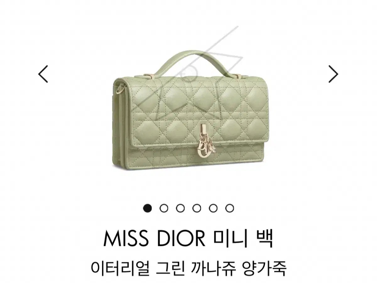 Miss dior 미니백