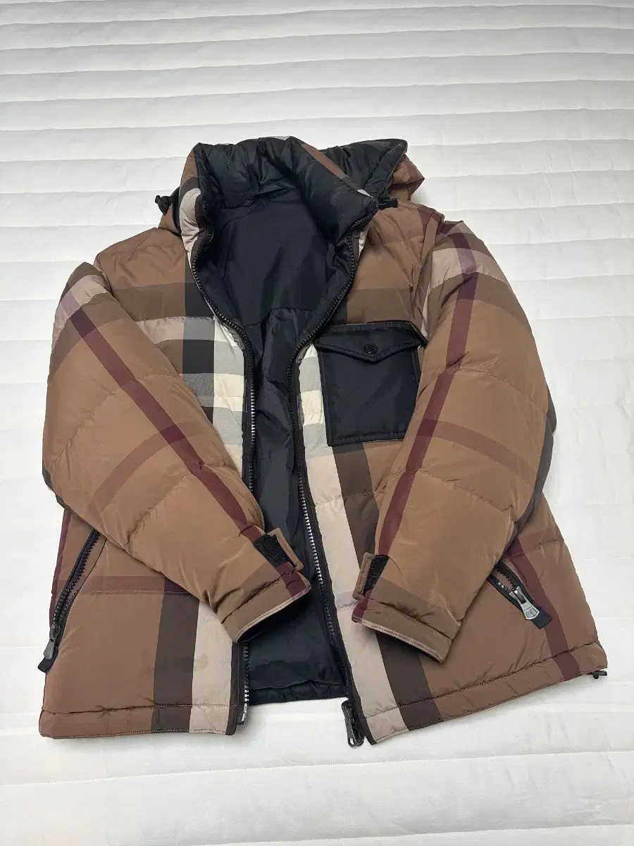 Burberry double-sided padding