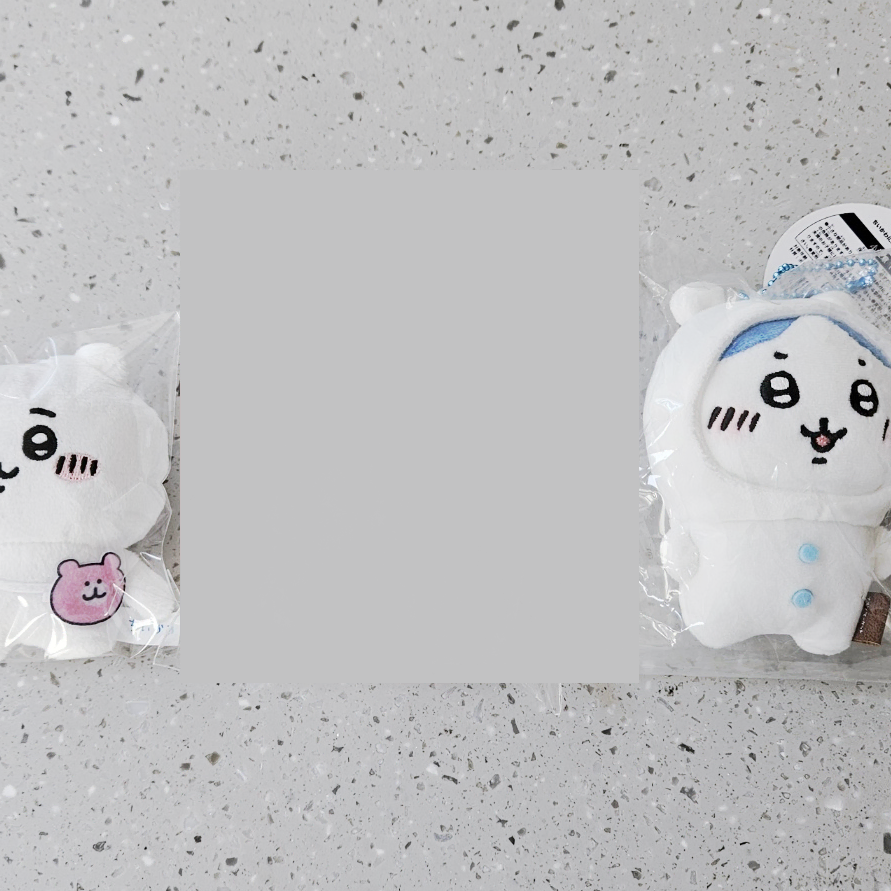 치이카와 포셰트 가챠 누이 하치와레 농담곰 마스코트