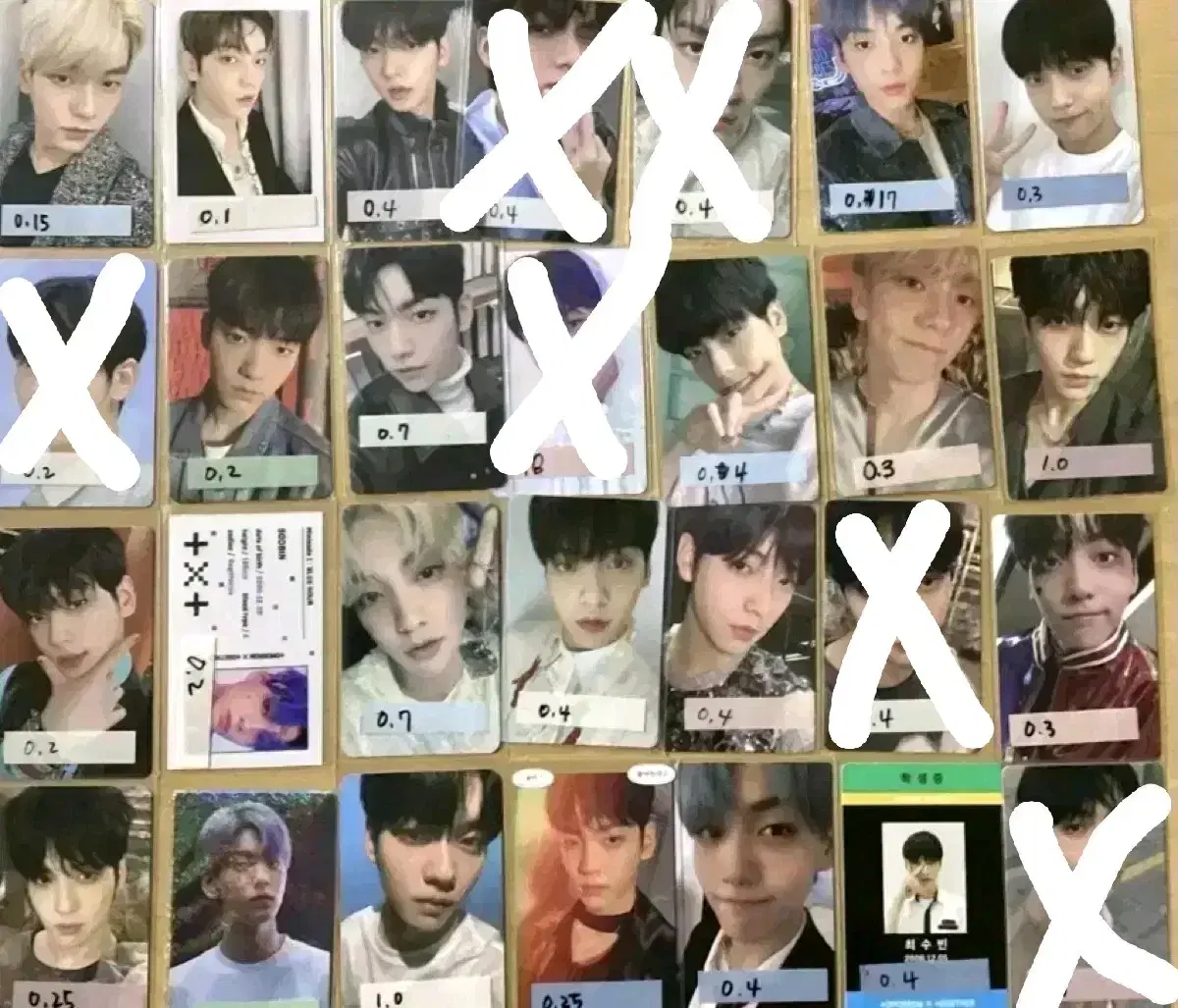 Quick sale))txt soobin photocard Sell in bulk of 27 choi soobin