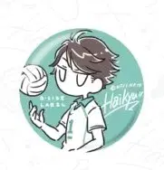 Haikyuu!! B-SIDE LABEL Oikawa Mini Can Badge