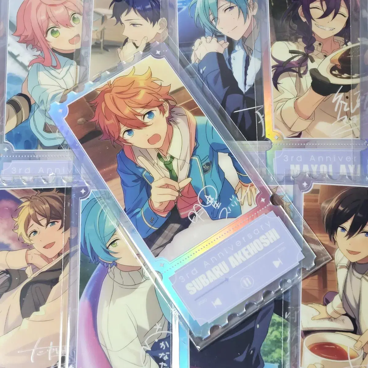 Ensemble Stars 3rd Starry Anniversary Billing Merchandise Tickets acrylic in bulk