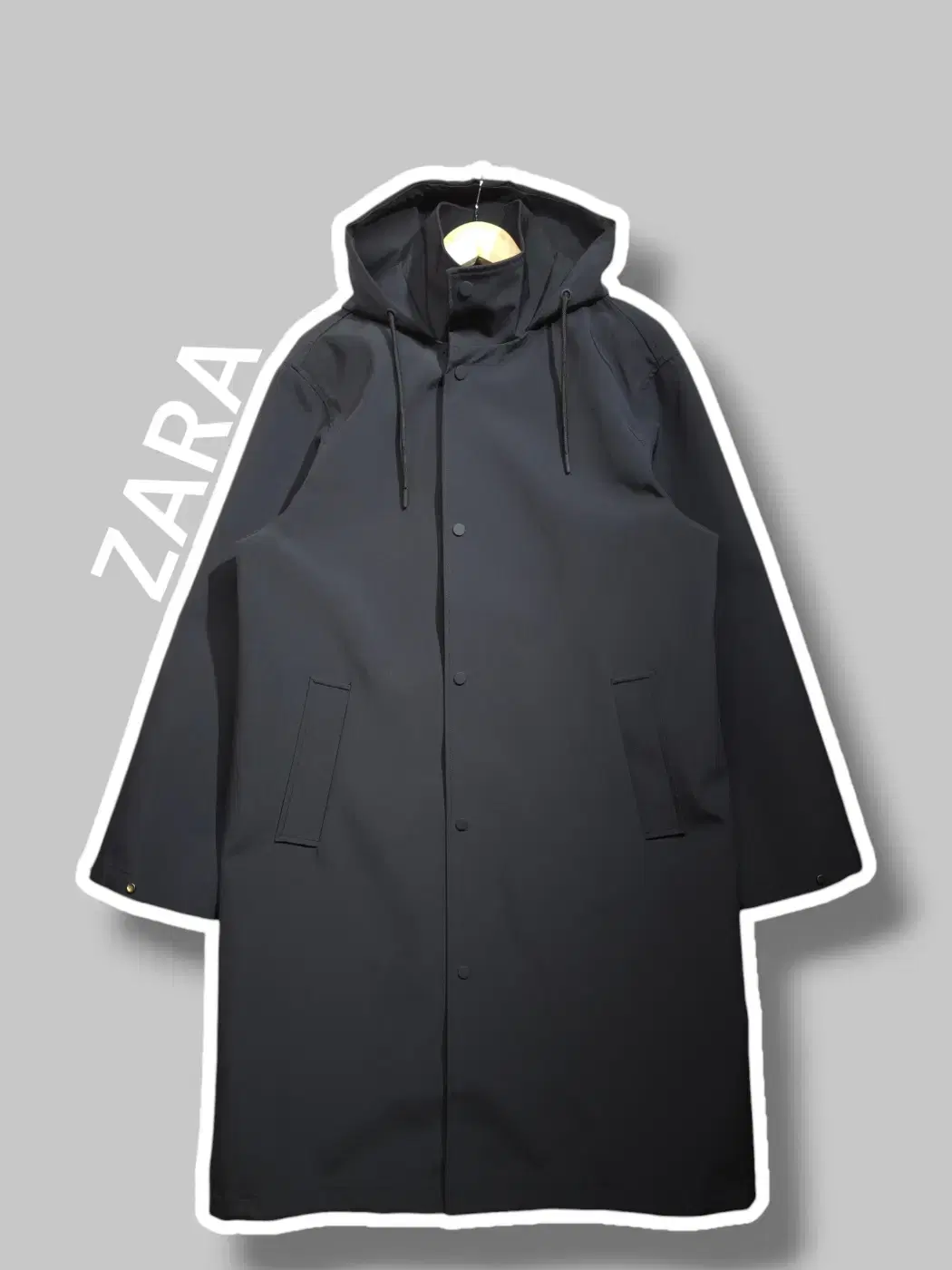 M/ Zara Technical Waterproof Coat /1108