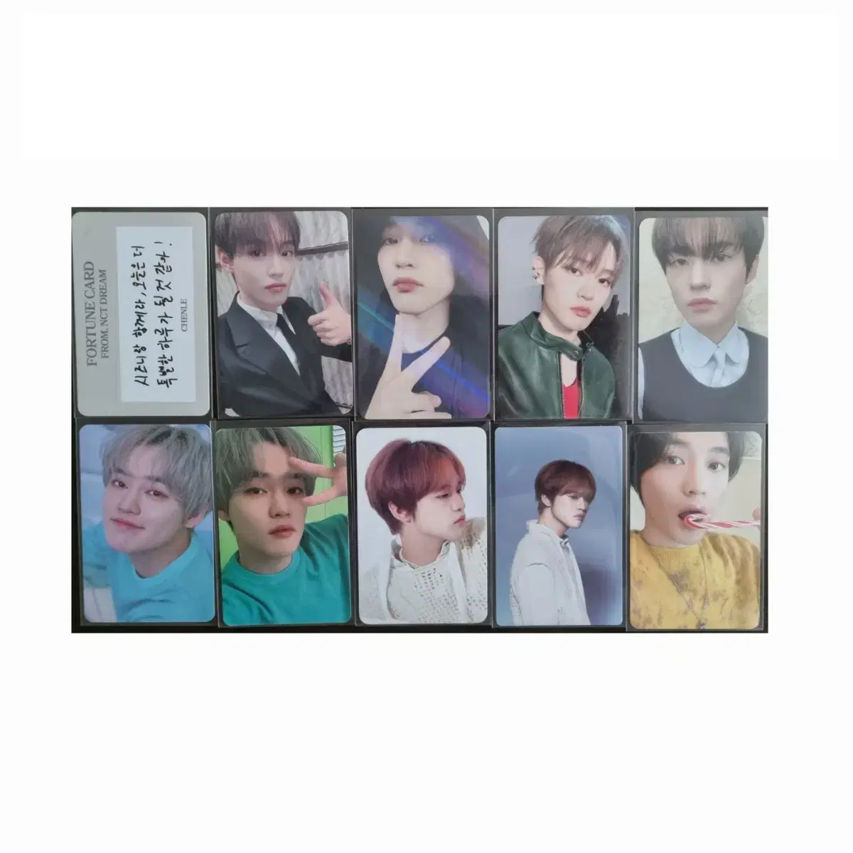 Bulk chenle photocard nct dream smoothie makestar mexa soundwave soundwave