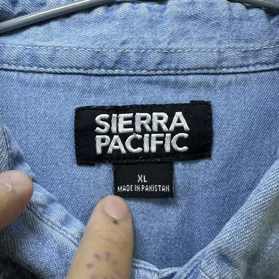 Sierra Pacific 올드스쿨 데님셔츠 청남방