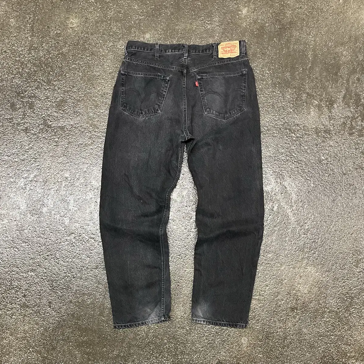 Levis550 배기핏 블랙진 (36)