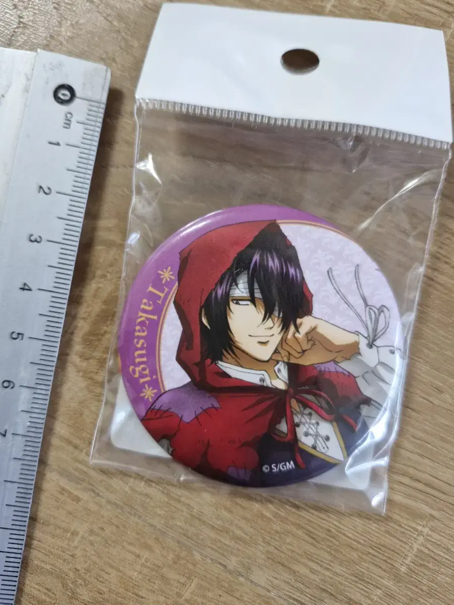 Gintama Takasugi Shinsuke Can Badge