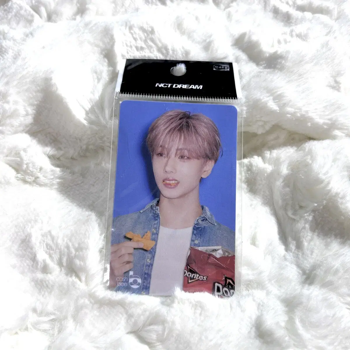 NCT Dream jisung boom cashbee photocard transportation card poka