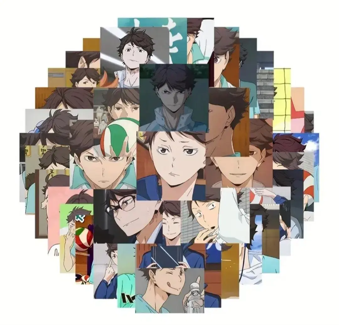 Haikyuu Oikawa Toru Square Sticker