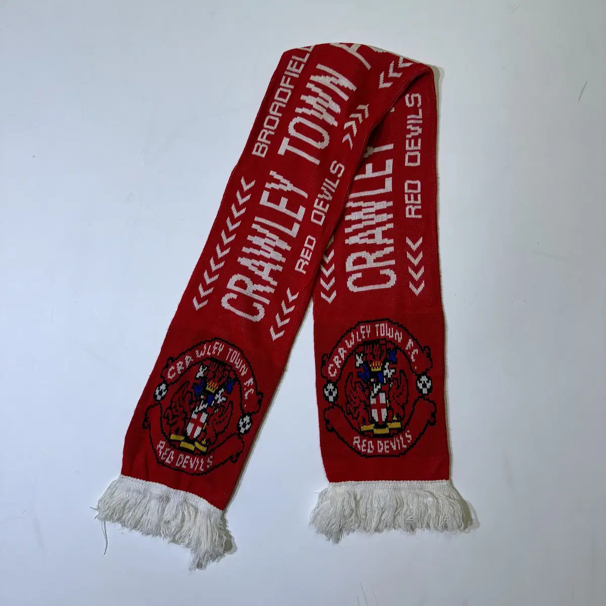 CRAWLEY TOWN F.C 풋볼 머플러 (kold_5945)