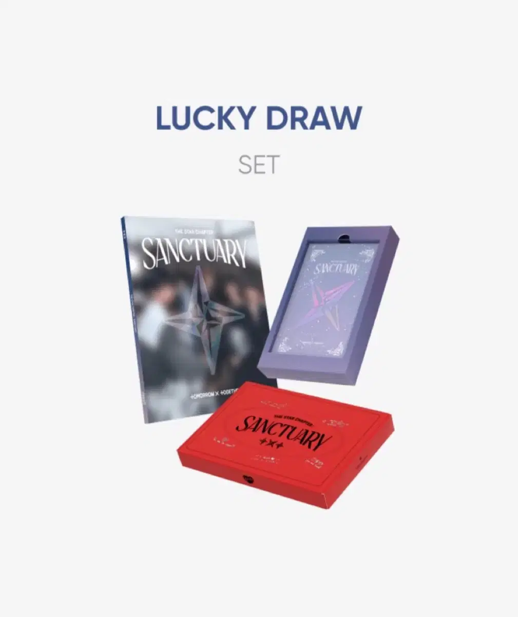 TXT Over-the-Moon Sanctuary sealed album Luckydraw