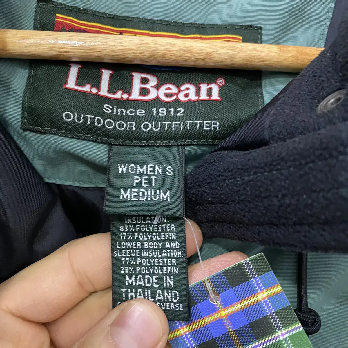 4364. L L Bean 로고 자켓