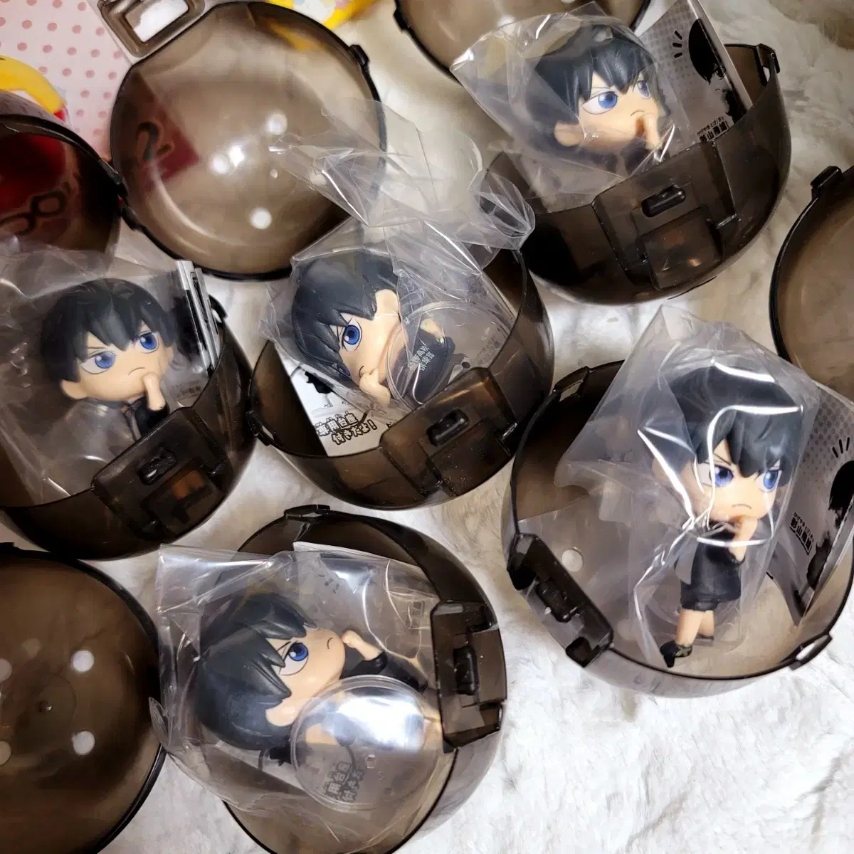 Haikyuu Kageyama Look Back Kotchimuite Gacha Figures