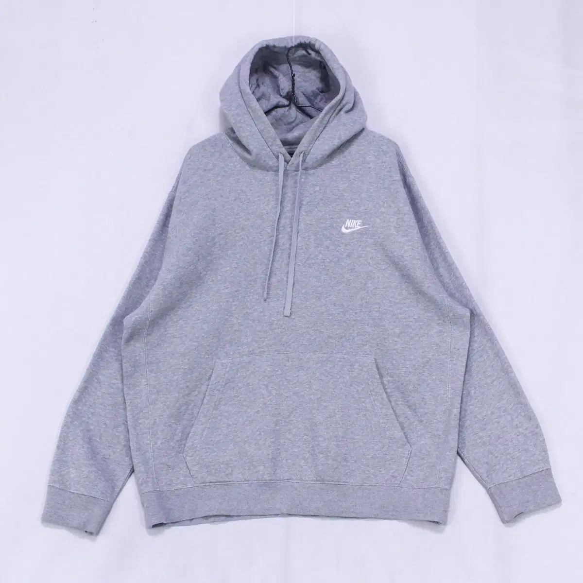 Nike Gray Basic Logo Hoodie L