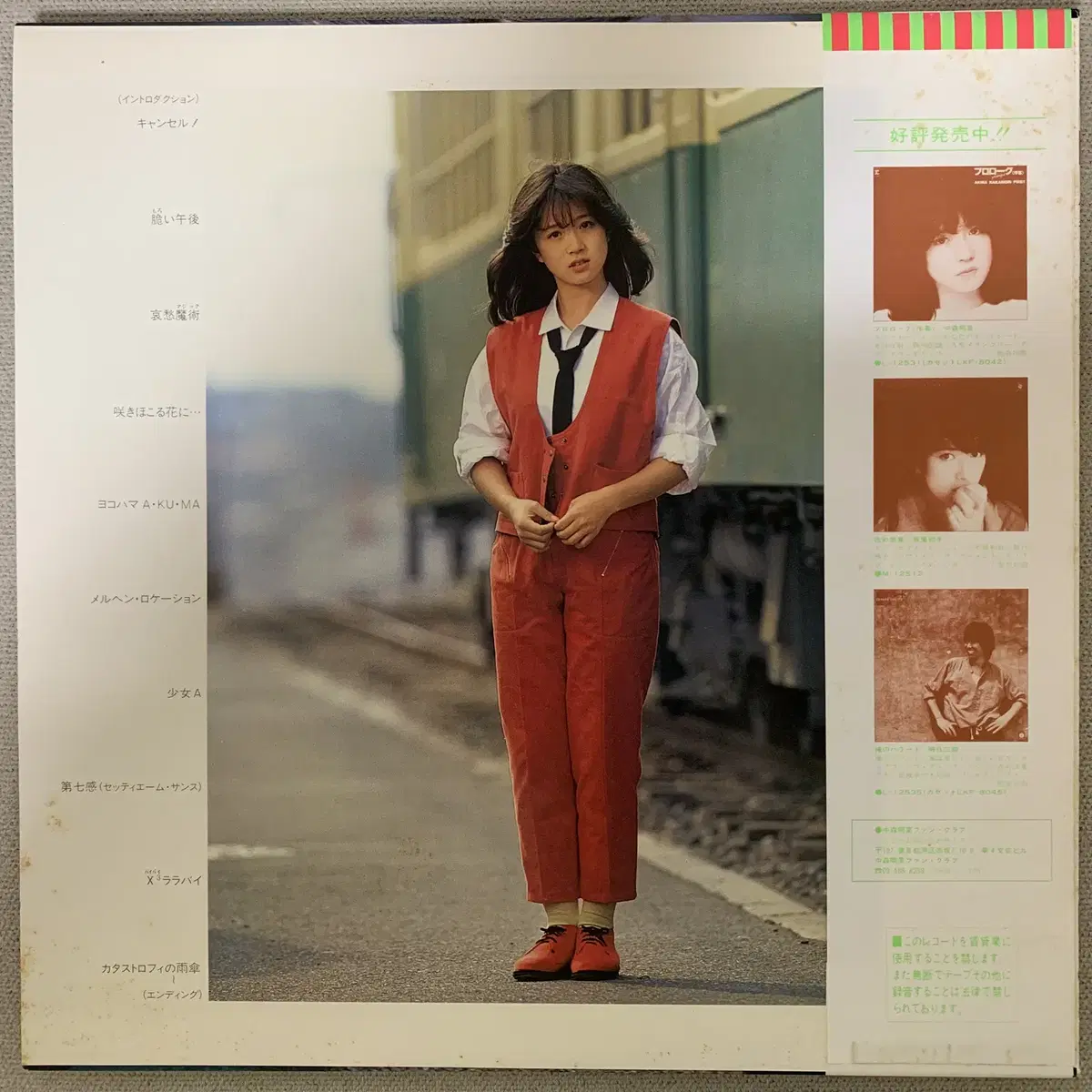 [JPOP] Akina Nakamori - Variation LP