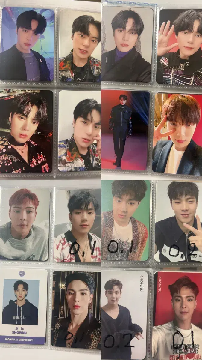 Monsta X monstax Sell photocards wts 