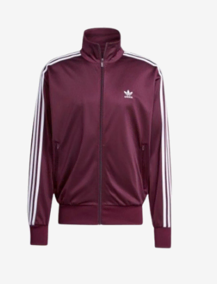 Adidas Adidas Colorblock Classic Firebird Tracktop Maroon