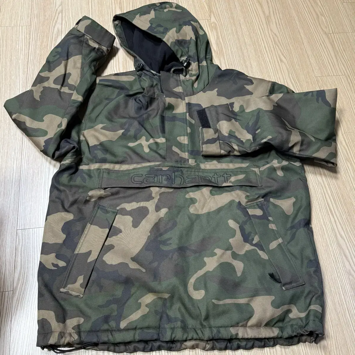 Calhart Camo Nimbus Anorak Size S