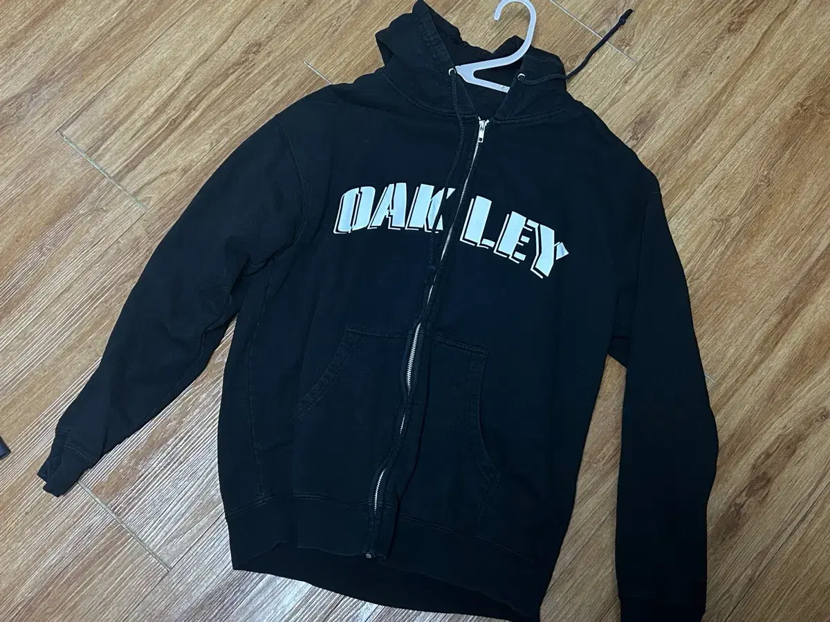 Oakley Black Hooded Zipped Up