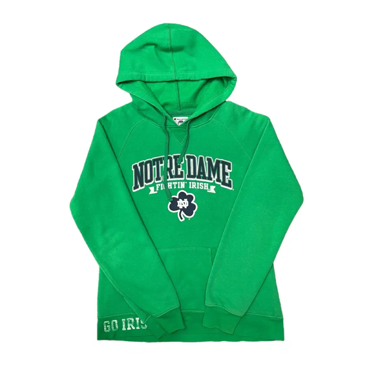 0118 Champions Back Logo Green Hoodie