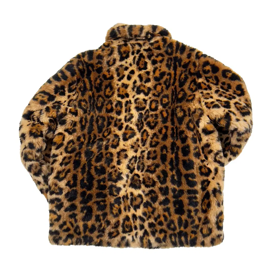 WACKO MARIA LEOPARD FUR JACKET