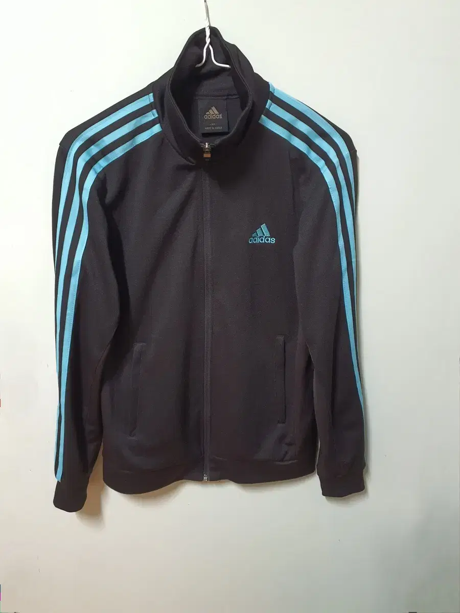 Adidas Gumha Track Top Jersey Black Sky Blue Zip Up 90